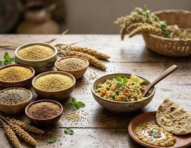 చిరుధాన్యాలు (Millets) - ఆరోగ్యాన్ని ఇచ్చే మన పాతకాలపు సూపర్ ఫుడ్స్! thumbnail