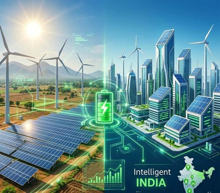 ఇంధన భద్రత వైపు అడుగులు - 'ఇంటెలిజెంట్ ఇండియా'లో గ్రీన్ ఎనర్జీ పాత్ర! thumbnail