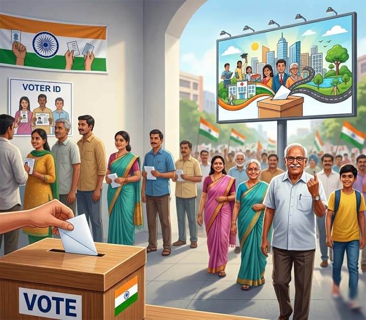 ఓటు హక్కు - మీ భవిష్యత్తును నిర్ణయించే శక్తి! బాధ్యతాయుతమైన పౌరుడిగా మీరు చేయాల్సింది ఏంటి? thumbnail